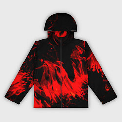 Женская ветровка Красное пламя