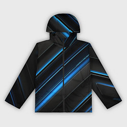 Женская ветровка Синий узор абстракции