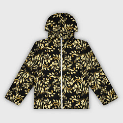 Ветровка с капюшоном женская Gold khokhloma, цвет: 3D-белый