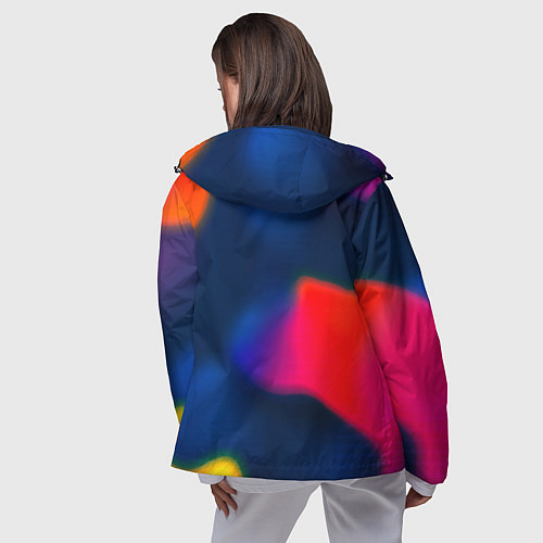 Женская ветровка Nasa gradient sportcolor / 3D-Черный – фото 4