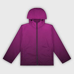 Женская ветровка Вишневый и черный градиент