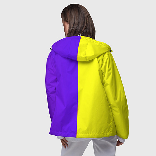 Женская ветровка NBA sport полосы / 3D-Белый – фото 4