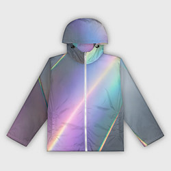 Женская ветровка Металлическая голография
