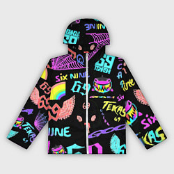 Женская ветровка 6ix9ine logo rap bend