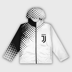 Женская ветровка Juventus sport black geometry