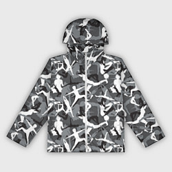 Женская ветровка Гимнастика - камуфляж