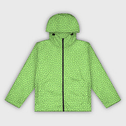 Женская ветровка Светло-зелёный мозаика