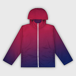 Женская ветровка Gradient red-blue