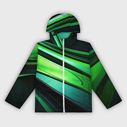 Женская ветровка Абстрактные геометрические плавные линии минимализ