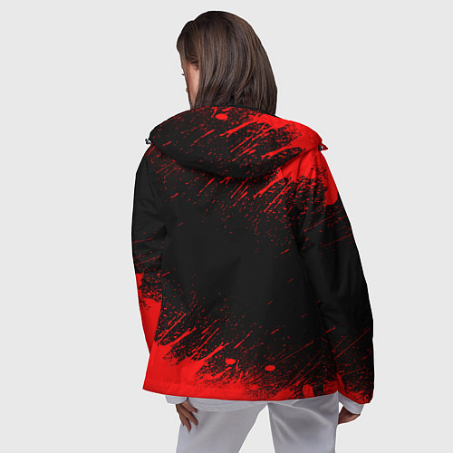 Женская ветровка Dead by daylight огненный / 3D-Черный – фото 4