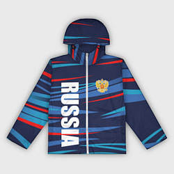 Женская ветровка Россия - blue stripes