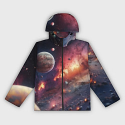 Женская ветровка Космический мир
