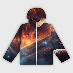 Женская ветровка Млечный путь космос