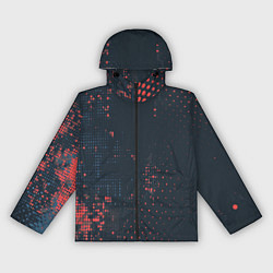 Женская ветровка Брызги краски на стену