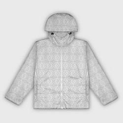 Женская ветровка Светло-серый кружевной узор