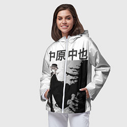 Ветровка с капюшоном женская Nakahara Chya, цвет: 3D-белый — фото 2