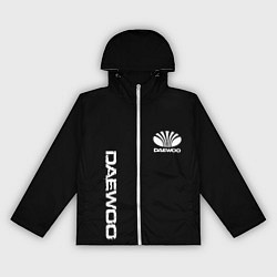 Женская ветровка Daewoo logo white