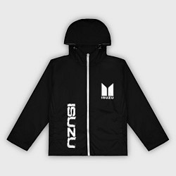 Женская ветровка Isuzu logo white