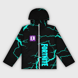 Ветровка с капюшоном женская Fortnite storm games, цвет: 3D-белый