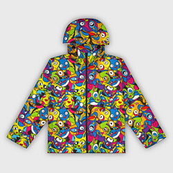 Женская ветровка Сумасшедшие креативные коты