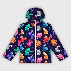 Женская ветровка Животные из воздушных шариков