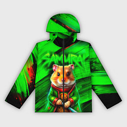 Женская ветровка Хомячок самурай