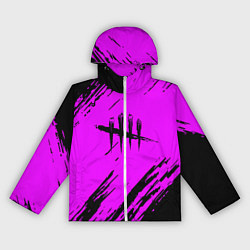 Женская ветровка Dead by daylight краски абстракция