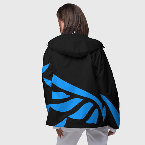 Женская ветровка PUBG крылья / 3D-Белый – фото 4