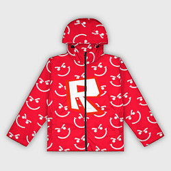 Женская ветровка Roblox smile pattern