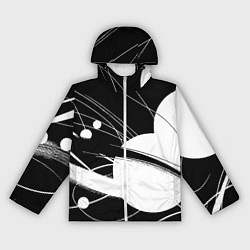 Женская ветровка Black and white vanguard abstraction - ai art fant