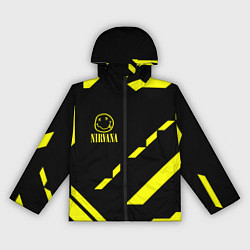 Женская ветровка Nirvana geometry yellow