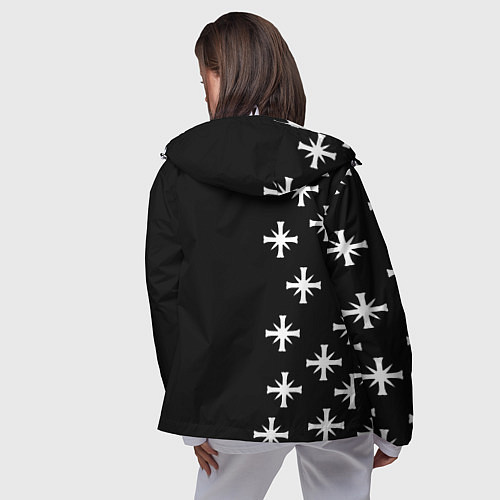 Женская ветровка Farcry текстура знаки / 3D-Белый – фото 4