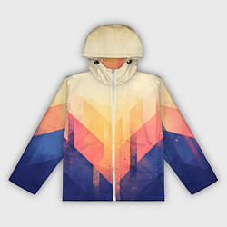 Женская ветровка Abstract art - geometric shapes