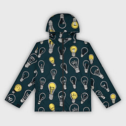 Женская ветровка Инновации паттерн - лампочки электрические излучен