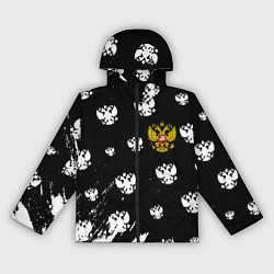 Женская ветровка Герб РФ паттерн