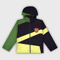 Ветровка с капюшоном женская Arsenal geometry, цвет: 3D-черный