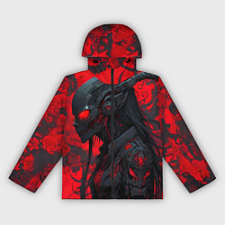 Женская ветровка Девушка в стиле киберпанк