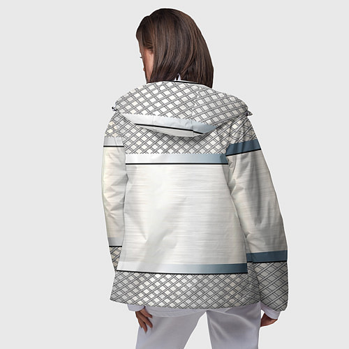 Женская ветровка FORD metal steel auto / 3D-Белый – фото 4