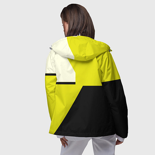 Женская ветровка Assassins Creed geometry logo / 3D-Белый – фото 4