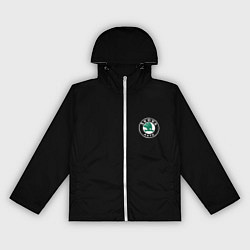 Женская ветровка Skoda logo auto