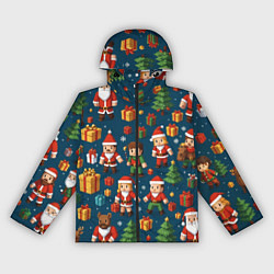 Женская ветровка Mintrcraft pattern новый год