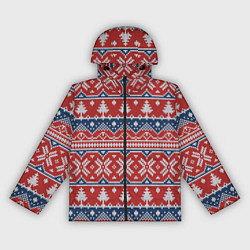 Женская ветровка New year pattern