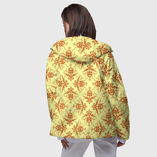 Женская ветровка Солнечная виньетка / 3D-Белый – фото 4