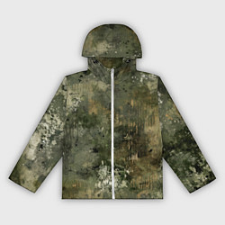 Женская ветровка Камуфляж с потертостями