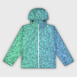 Ветровка с капюшоном женская Pixels, цвет: 3D-белый
