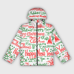 Женская ветровка Новогодняя атмосфера merry christmas