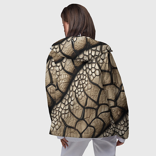 Женская ветровка Найди змею / 3D-Белый – фото 4
