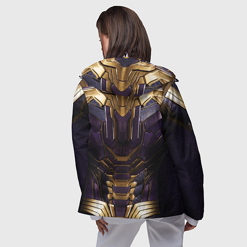 Женская ветровка Костюм Таноса из мстителей / 3D-Белый – фото 4