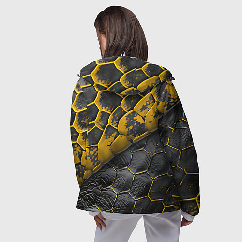 Женская ветровка Костюм рептилии / 3D-Белый – фото 4