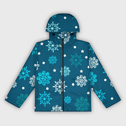 Женская ветровка Резные снежинки